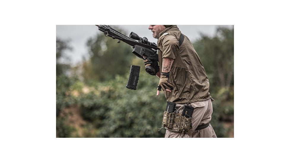 Leapers UTG 25 Round Windowed Polymer Magazine, LR/SR .308, Black, RBT-DM25-25RD