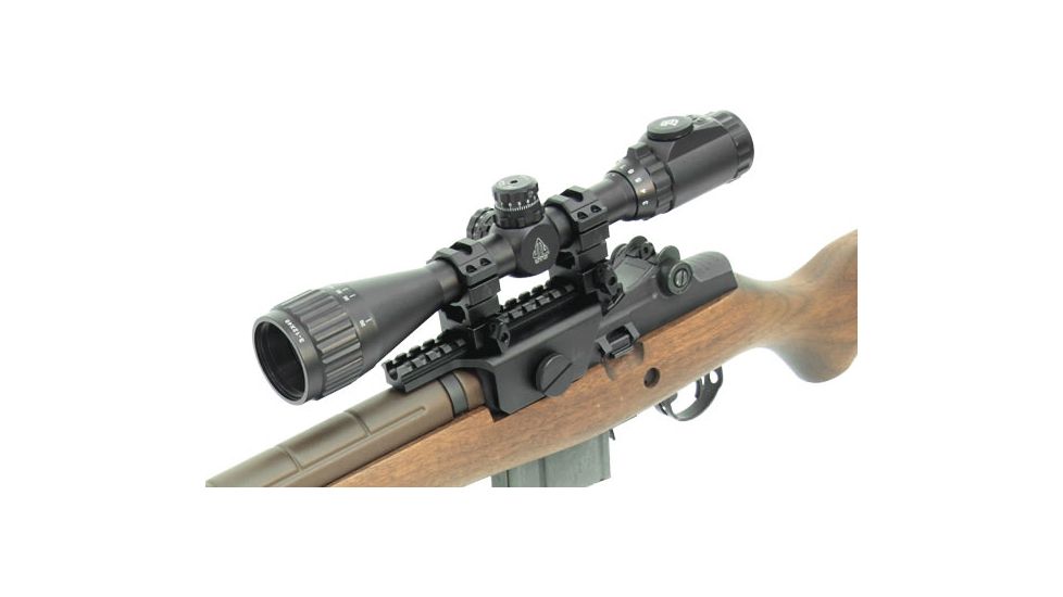 Leapers UTG 3-12X40 1 in. Hunter Scope, AO, 36-Color Mil-dot, QD Rings, _x000D_ SCP-U312AOIEW