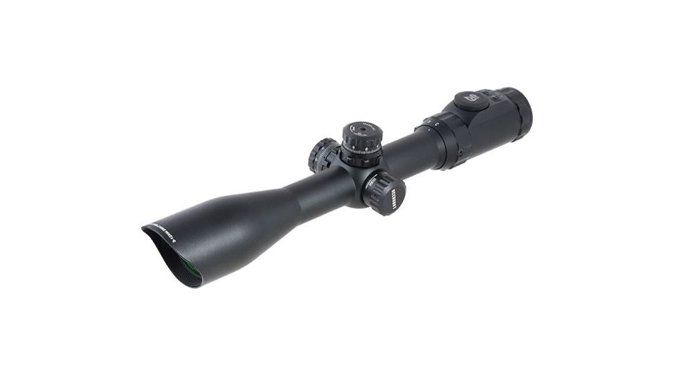 Leapers UTG 3-12X44 30mm Rifle Scope, AO, 36-Color Glass Mil-Dot, QD Rings, _x000D_ SCP3-UG312AOIEW