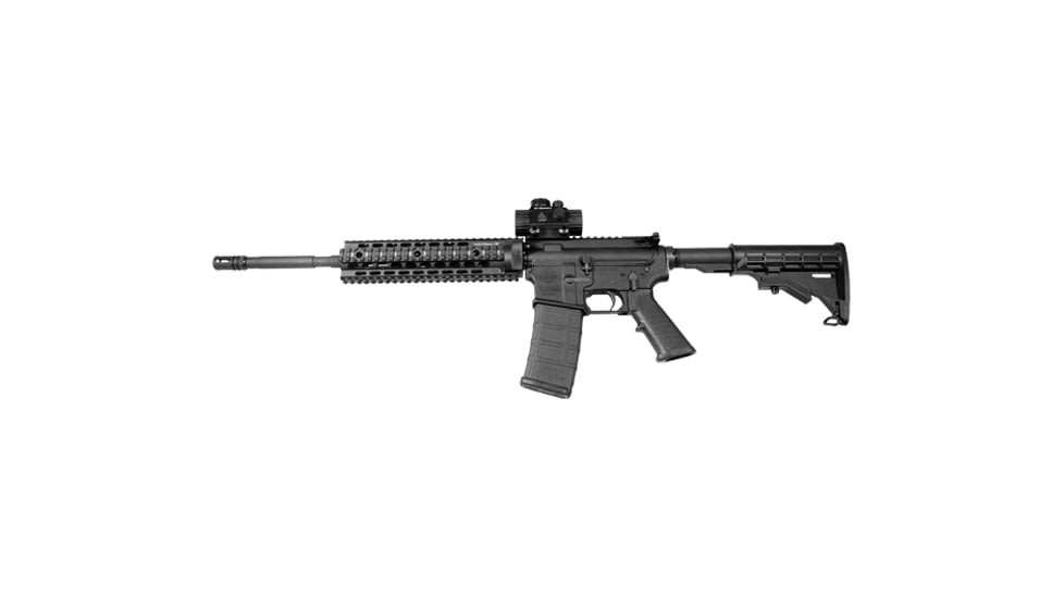 Leapers UTG 3.8in ITA Red/Green CQB Dot Sight with Integral Mount, Black, SCP-RD40RGW-A