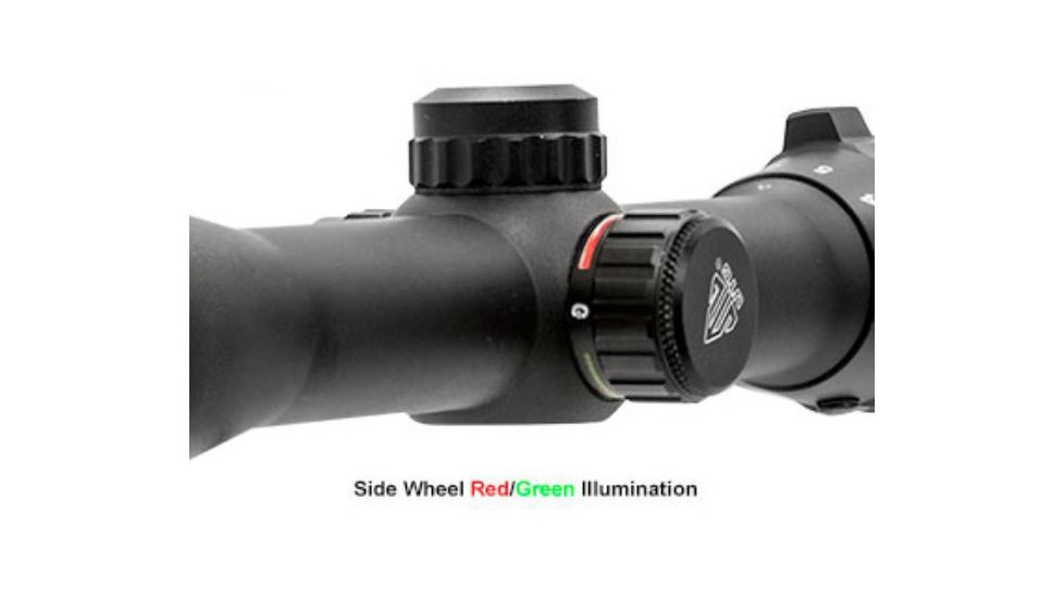 Leapers UTG 3-9X32 1in Hunter Rifle Scope, Mil-dot Reticle, Airgun Rings, Pre-Adj at 35Yds, _x000D_ SCP-U392RGD