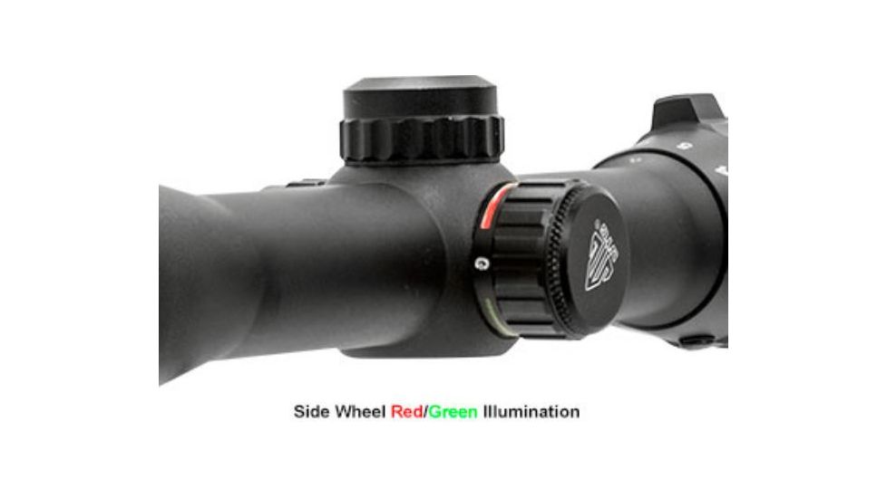 Leapers UTG 3-9X32 1in Hunter Rifle Scope, Mil-dot Reticle, Weaver Rings, Pre-Adj at 100 Yds, _x000D_ SCP-U392RGW
