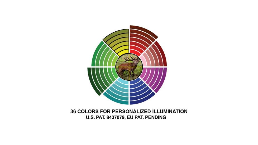 Leapers UTG 3-9x40 1in Hunter Scope,AO,36-color Mil-dot, Airgun Rings, SCP-U394AOIED