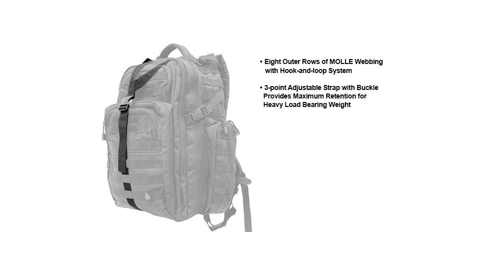 Leapers UTG 3-Day Situational Preparedness Back Pack,Black PVC-P372B