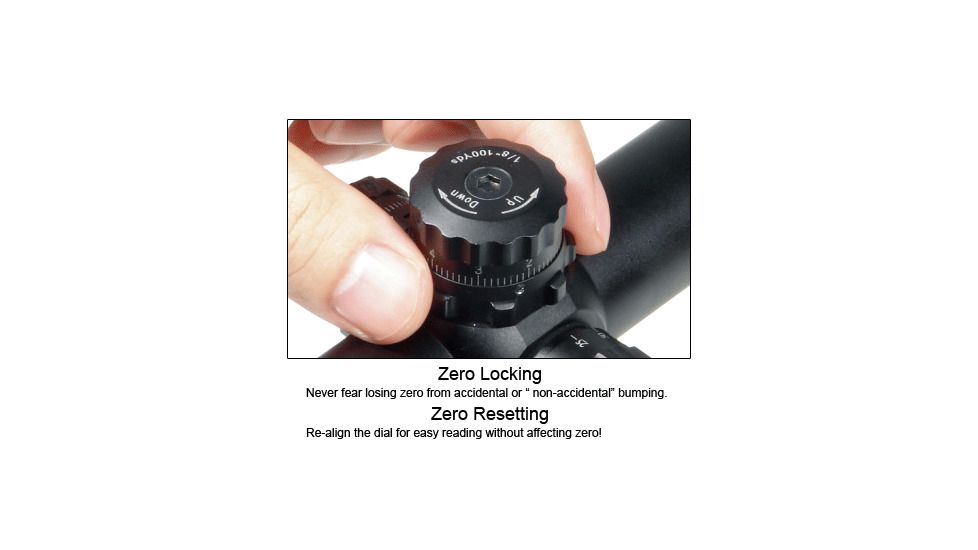 Leapers UTG 1.5-6x44 Rifle Scope w/ Glass-Etched Illuminated 36-Color Mil-Dot Reticle