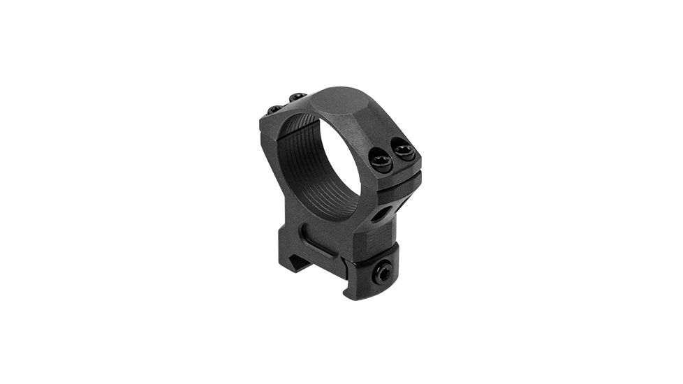 Leapers UTG 30mm/2PCs Med. Profile Steel Picatinny Rings, 16mm Wide, Black, RSW3154