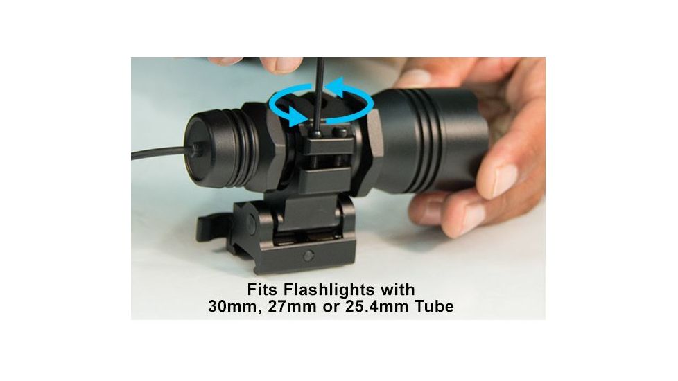 Leapers UTG 30mm Flip-to-Side, Picatinny/Weaver QD Ring Mount, _x000D_ RG-MF30QS