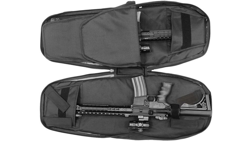 Leapers UTG 34in Alpha Battle Carrier Sling Pack, Black/Navy, PVC-PSP34BN