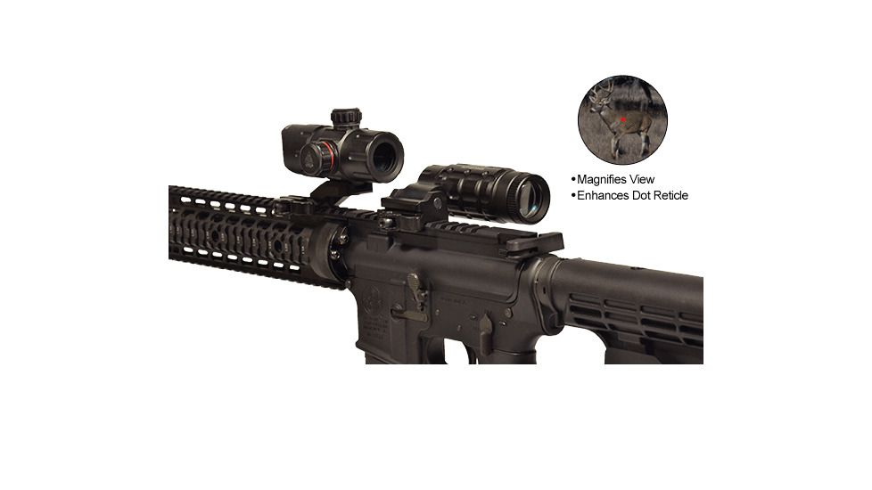 Leapers UTG 3x Red Dot Magnifier SCP-MF3WQS