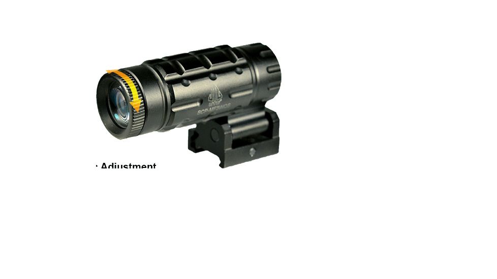 Leapers UTG 3x Flip-to-Side Red Dot Magnifier SCP-MF3WQS