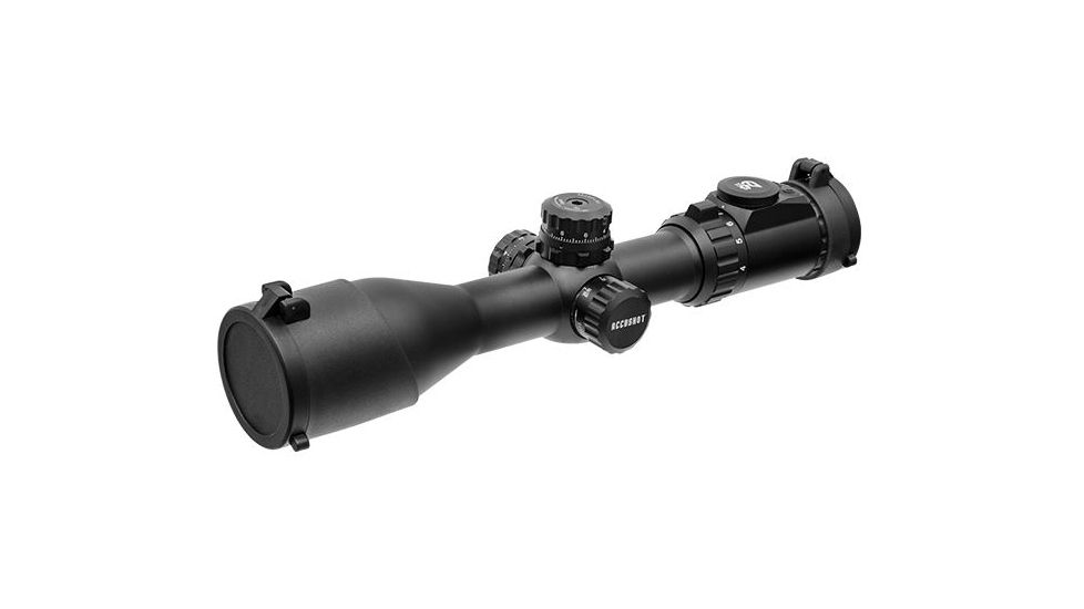 Leapers UTG 4-16x44 30mm Compact AO Rifle Scope,Black,36-color Glass Mil-dot Reticle SCP3-UGM416AOIEW