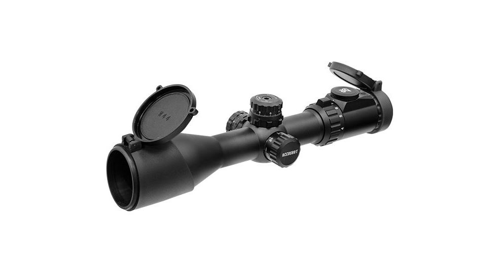 Leapers UTG 4-16x44 30mm Compact AO Rifle Scope,Black,36-color Glass Mil-dot Reticle SCP3-UGM416AOIEW