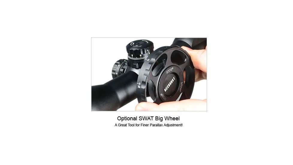 Leapers UTG 4-16x44 30mm Compact AO Rifle Scope,Black,36-color Glass Mil-dot Reticle SCP3-UGM416AOIEW