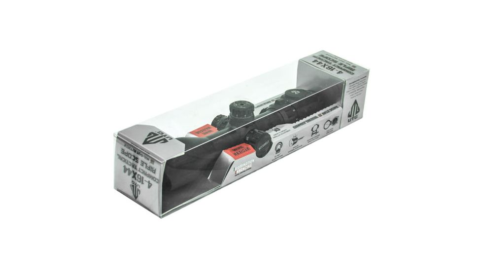 Leapers UTG 4-16X44 30mm Compact Scope, AO, 36-Color Mil-dot, Rings, _x000D_ SCP3-UM416AOIEW