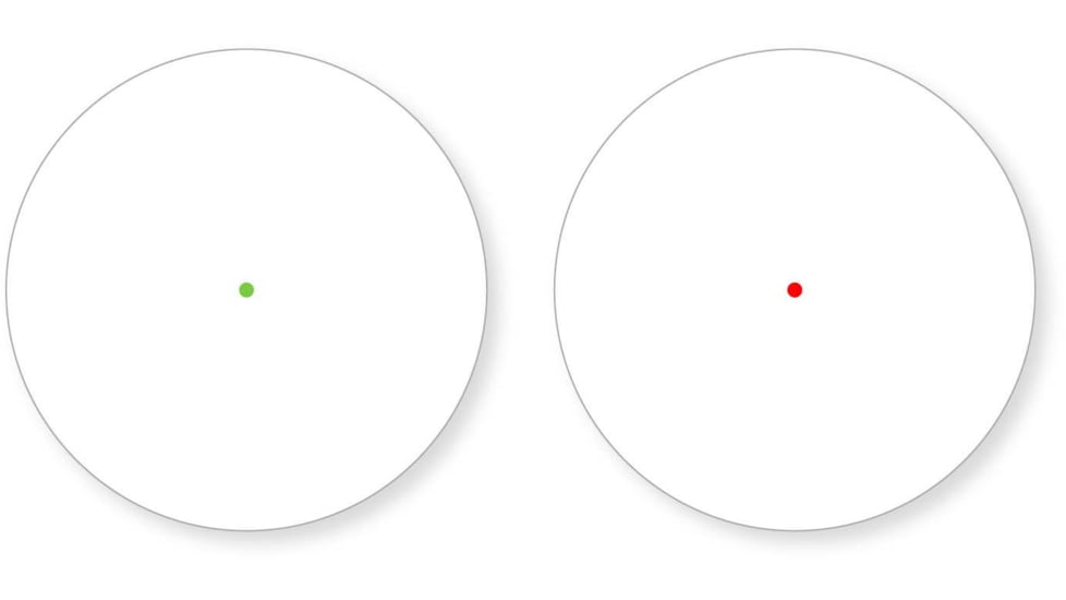 Leapers UTG 4.2in ITA Red/Green CQB Dot w/ QD Mount, Riser Adaptor, 4 MOA Dot Reticle, Black, SCP-DS3840W