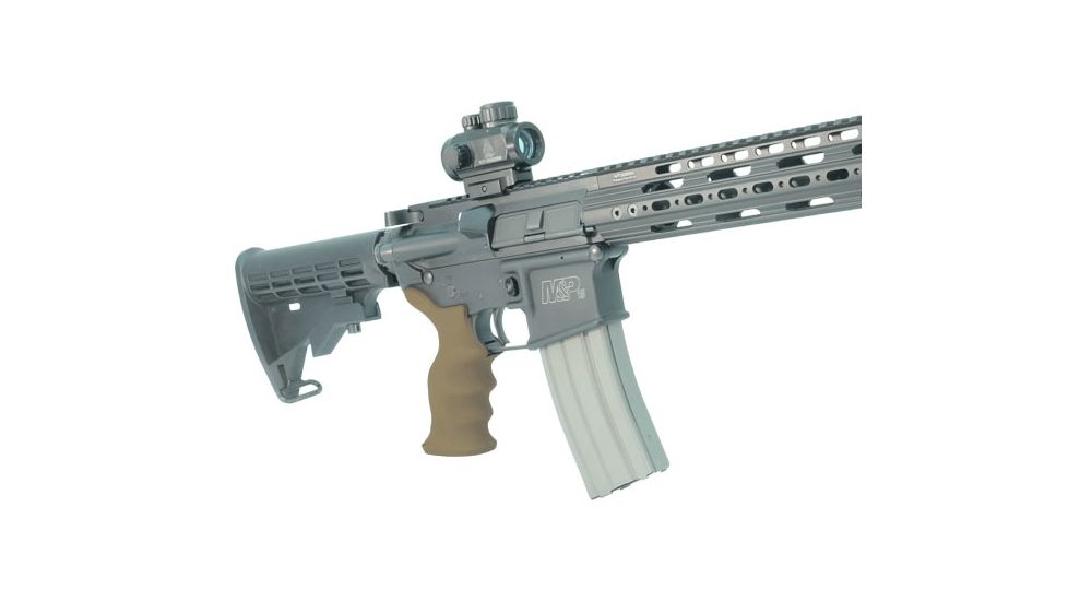 Leapers UTG Model 4/AR15 Combat Sniper Pistol Grip, Flat Dark Earth, _x000D_ RB-TPG172D, EDEMO1