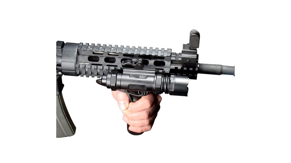 Demo,Leapers UTG 400 Lumen Combat LED Light, Handheld or QD Mount, _x000D_ LT-EL228Q-A