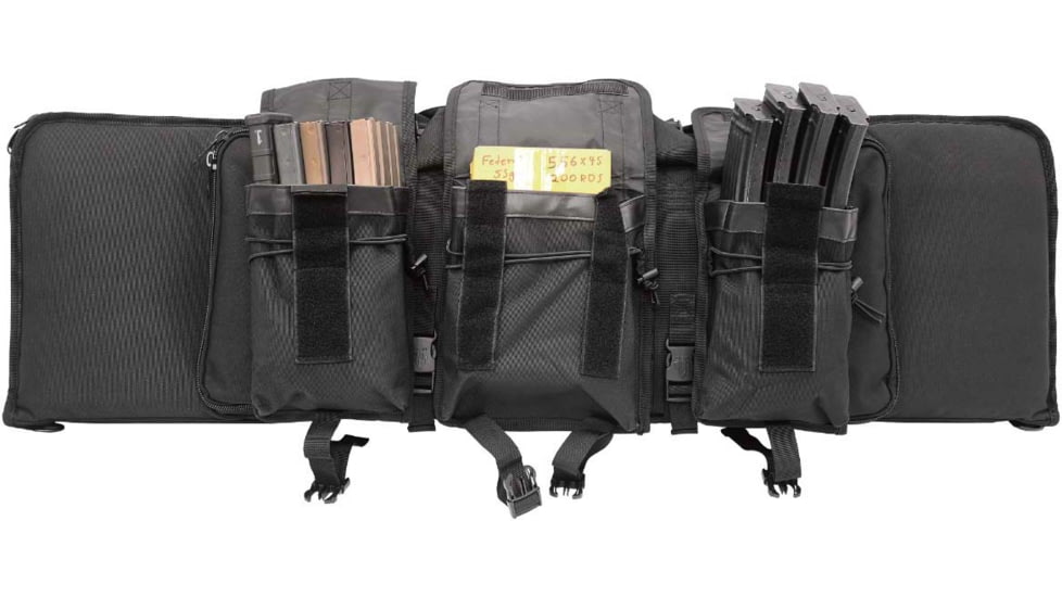 Leapers UTG 42in RC Combat Operation Web Gun Case, Black, PVC-RC42B-A