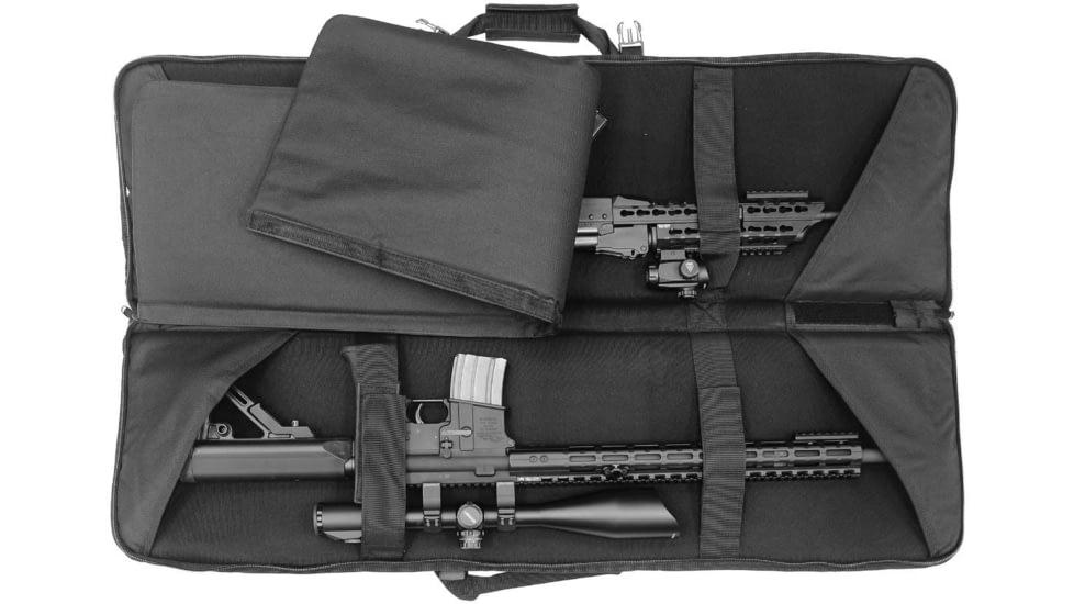 Leapers UTG 42in RC Combat Operation Web Gun Case, Black, PVC-RC42B-A