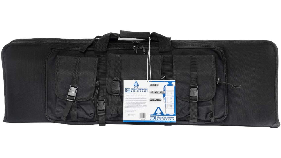 Leapers UTG 42in RC Combat Operation Web Gun Case, Black, PVC-RC42B-A