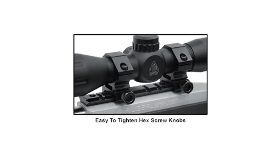 Leapers UTG 4X32 1in Compact CQB Rifle Scope, Mil-dot Reticle, Pre-Adj at 100Yds, _x000D_ SCP-U432M1