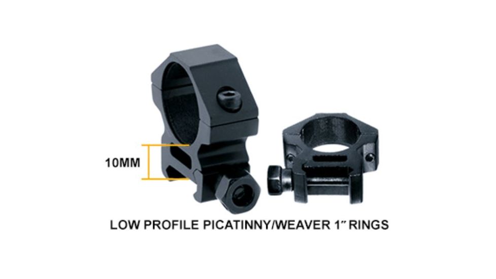 Leapers UTG 4X32 1in Compact CQB Rifle Scope, Mil-dot Reticle, Pre-Adj at 100Yds, _x000D_ SCP-U432M1