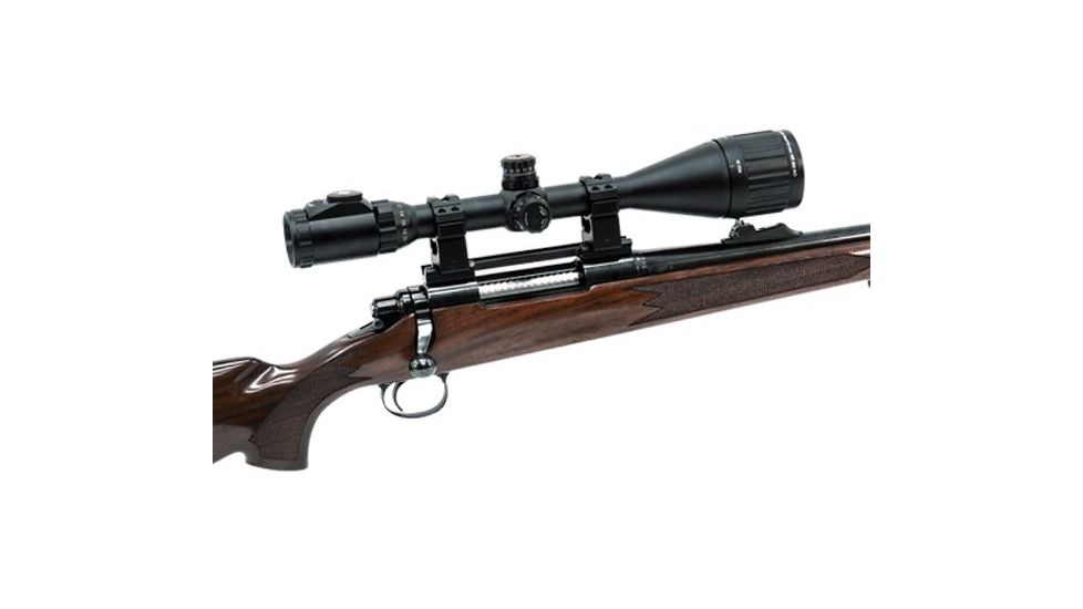 Leapers UTG 6-24x50mm 1in Hunter Rifle Scope, AO, 36-color Mil-dot, QD Rings, _x000D_ SCP-U6245AOIEW