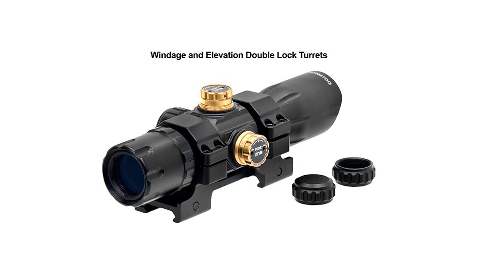 Leapers UTG 6.4 inch ITA Red/Green CQB T-Dot Sight with QD Mount Base, Black SCP-DS3068TDQ, EDEMO1