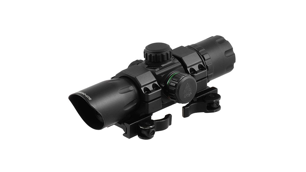Leapers UTG 6.4 inch ITA Red/Green CQB T-Dot Sight with QD Mount Base, Black SCP-DS3068TDQ, EDEMO1