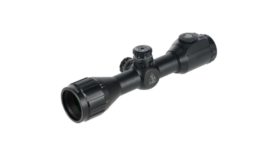 Leapers UTG 6x32 AO Compact CQB Bug Buster IE Scope w/Med. Picatinny Rings, 2in Sunshade SCP-M632AOIEWQ