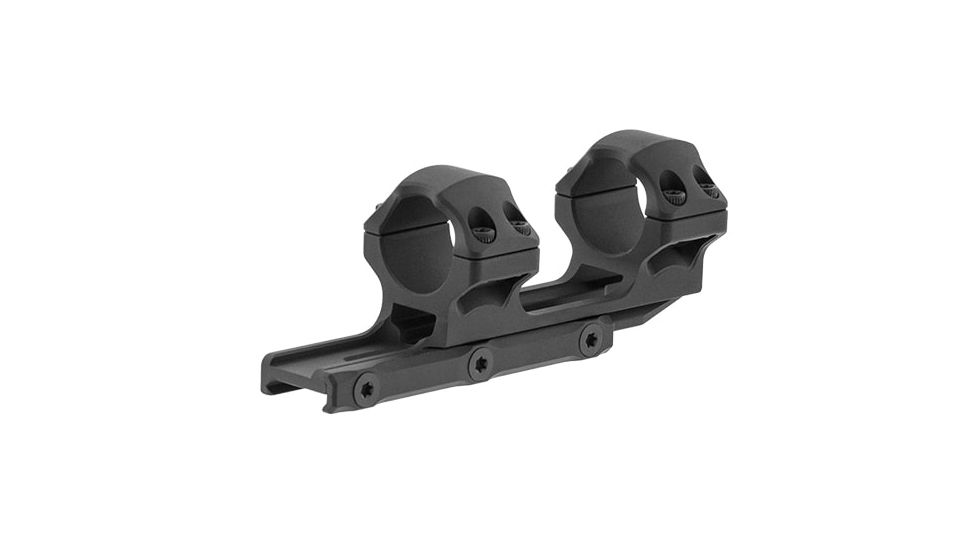 UTG Pro ACCU-SYNC 1in Medium Profile 34mm Offset Picatinny Rings, Black, AIR11834