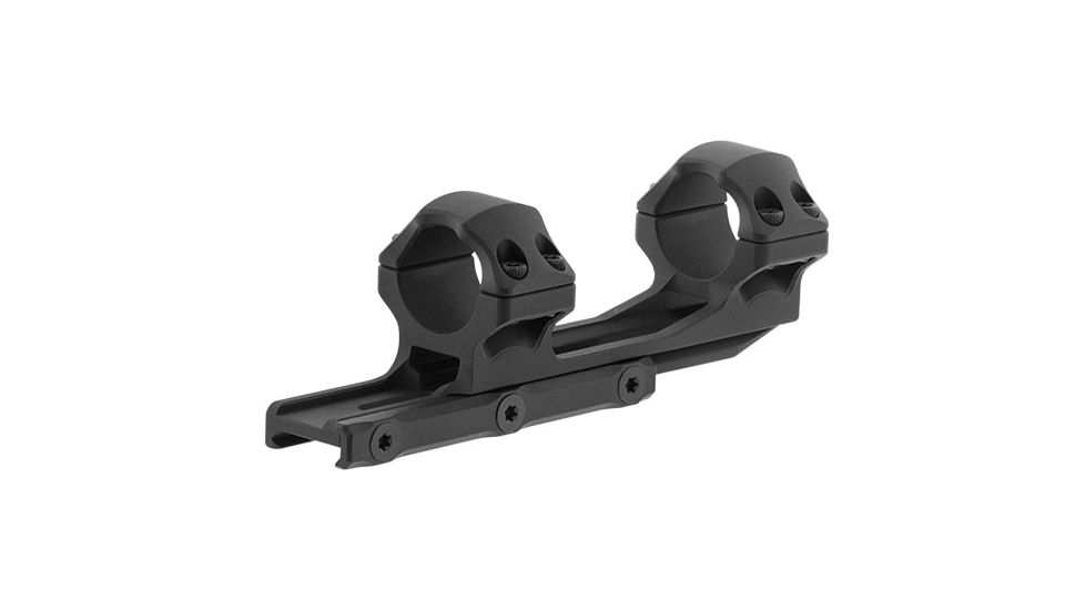 UTG Pro ACCU-SYNC 1in Medium Profile 50mm Offset Picatinny Rings, Black, AIR11850