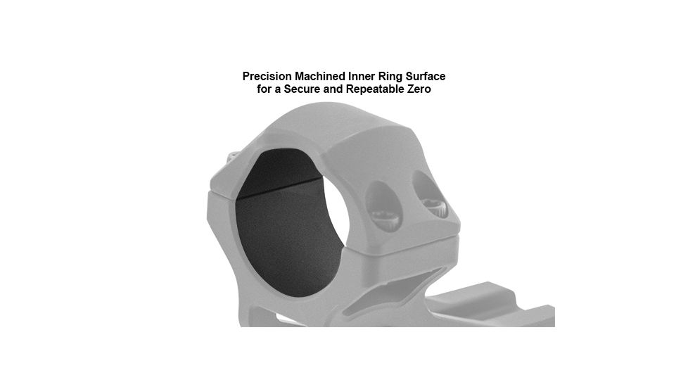 Leapers UTG Accu-Sync 30mm High Profile 37mm Offset Pic. Rings, Red Anodize AIR322SAR