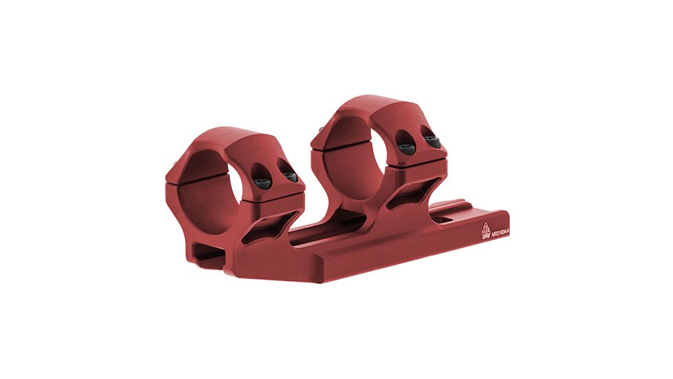 Leapers UTG Accu-Sync 30mm Medium Profile 34mm Offset Pic. Rings, Red Anodize AIR31834AR