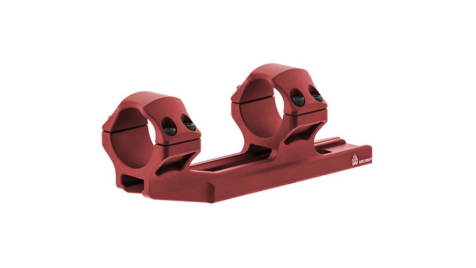 Leapers UTG Accu-Sync 30mm Medium Profile 50mm Offset Pic. Rings, Red Anodize AIR31850AR