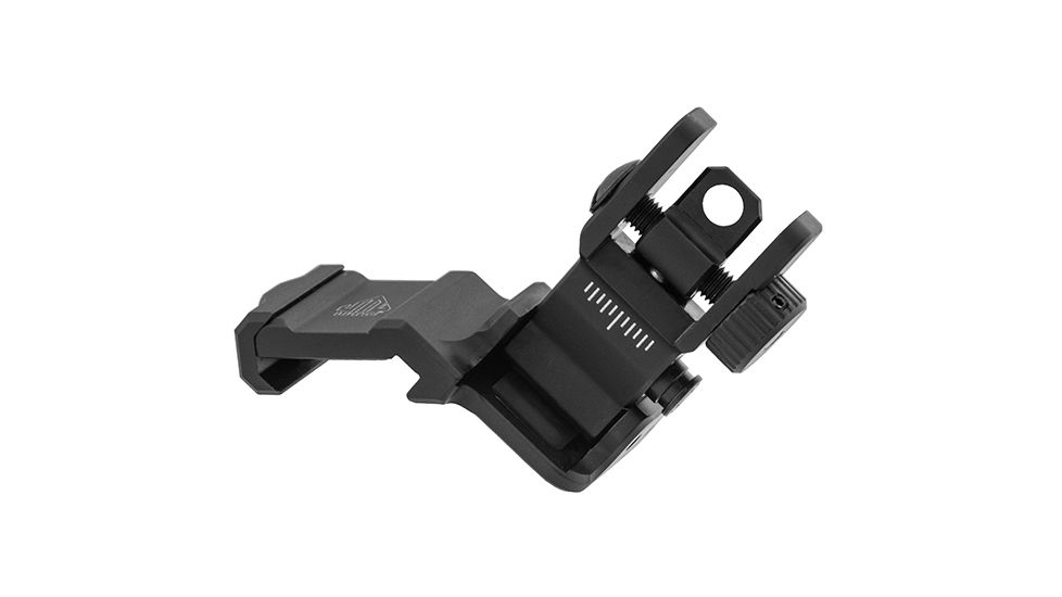 Leapers UTG ACCU-SYNC Offset Deployable Rear Sight, Black, MT-945
