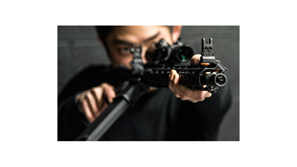 Leapers UTG ACCU-SYNC Offset Deployable Front Sight, Black, MT-745