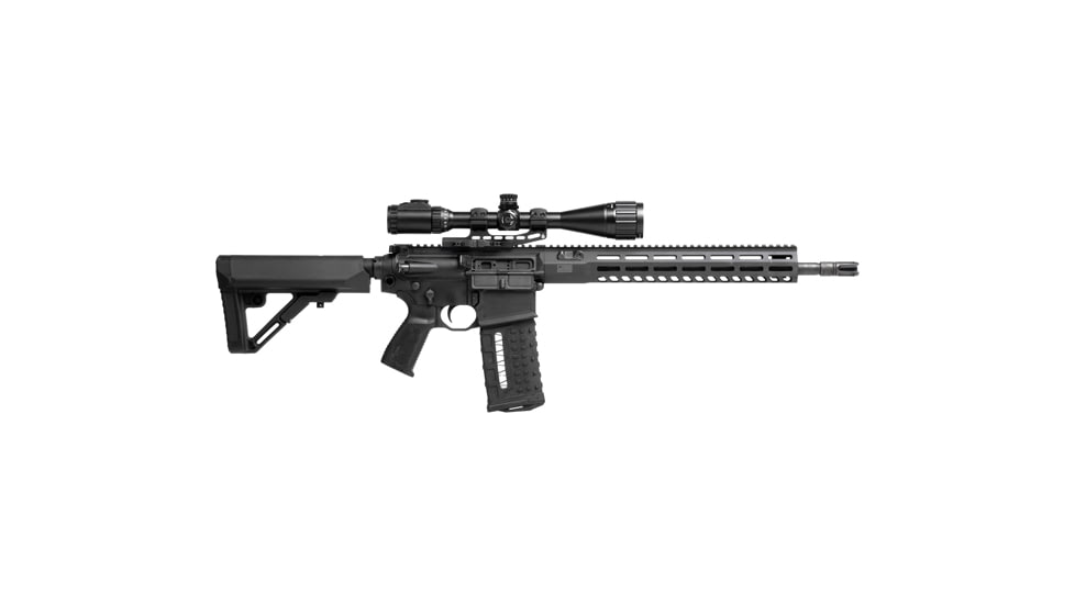 Leapers UTG ACCU-SYNC QR Cantilever Mount, 1in, High Profile, 50mm Offset, Black, AIR12250Q