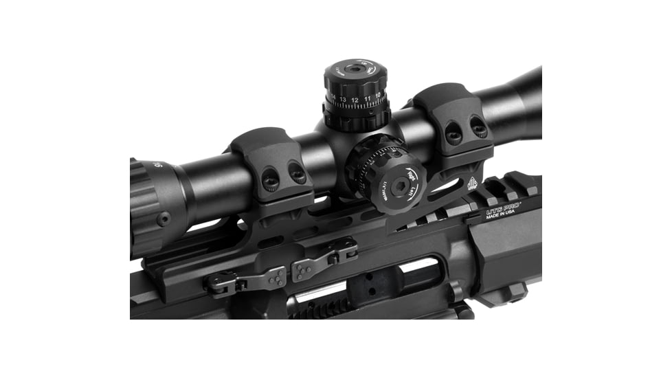 Leapers UTG ACCU-SYNC QR Cantilever Mount, 1in, High Profile, 50mm Offset, Black, AIR12250Q