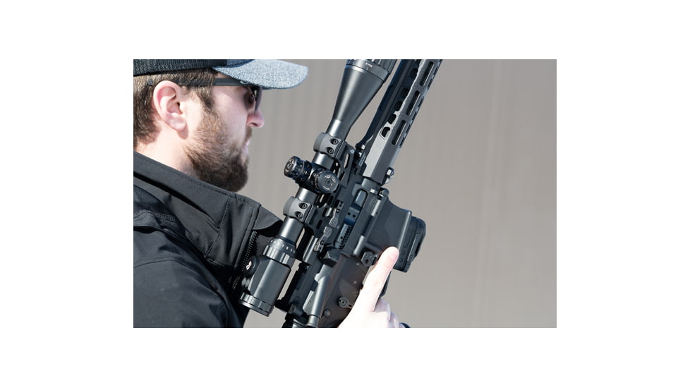 Leapers UTG ACCU-SYNC QR Cantilever Mount, 1in, Medium Profile, 50mm Offset, Black, AIR11850Q