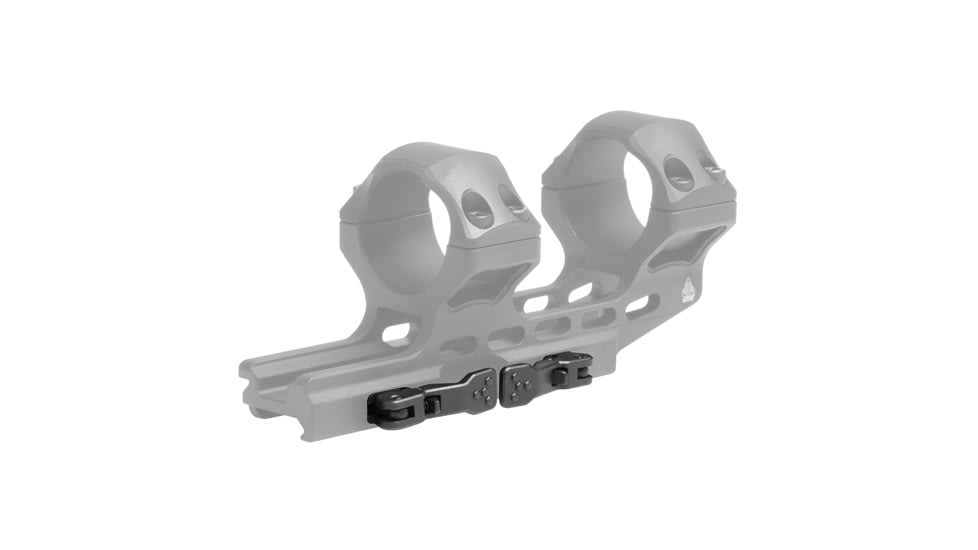 Leapers UTG ACCU-SYNC QR Cantilever Mount, 30mm, High Profile, 34mm Offset, Black, AIR32234Q