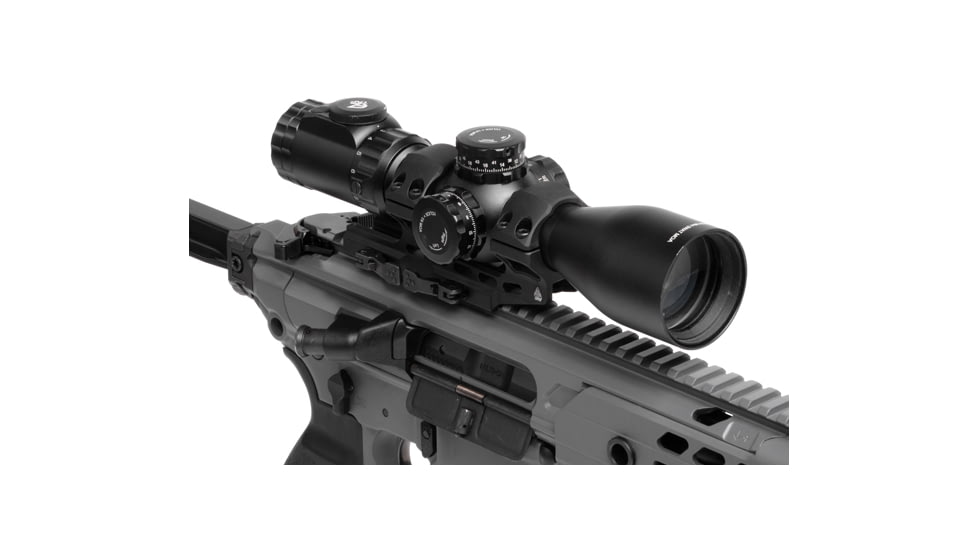 Leapers UTG ACCU-SYNC QR Cantilever Mount, 30mm, High Profile, 34mm Offset, Black, AIR32234Q