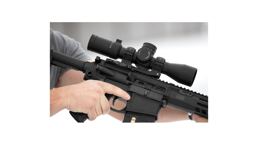 Leapers UTG ACCU-SYNC QR Cantilever Mount, 34mm, Extra High Profile, 70mm Offset, Black, AIR42270Q