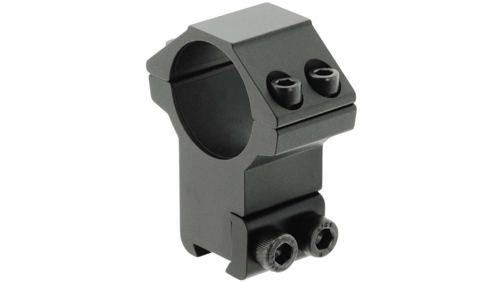 UTG Pro ACCUSHOT 1in/2PCs High Profile Airgun Rings Pair, Black, RGPM-25H4