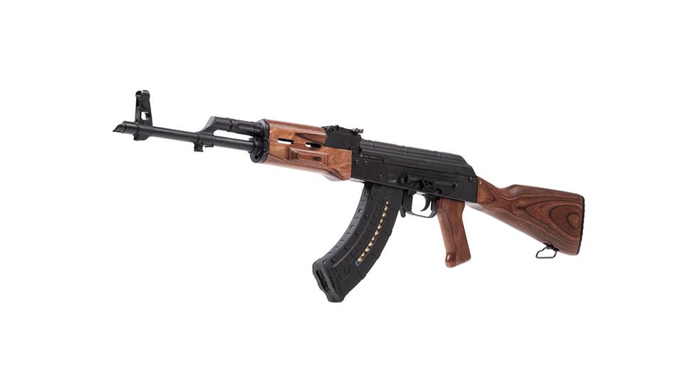Leapers UTG AK/AKM Windowed Polymer Magazine, 7.62X39mm, 30 Round, Black, RBT-AKM30-30RD