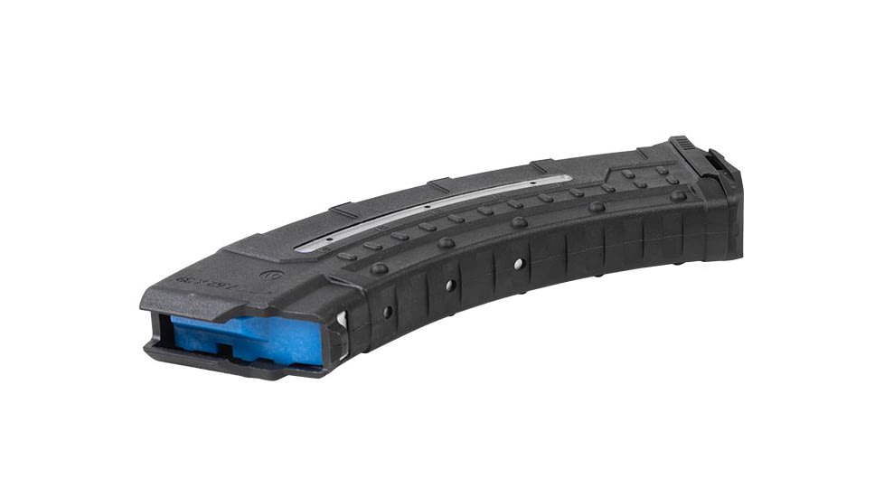 Leapers UTG AK/AKM Windowed Polymer Magazine, 7.62X39mm, 30 Round, Black, RBT-AKM30-30RD