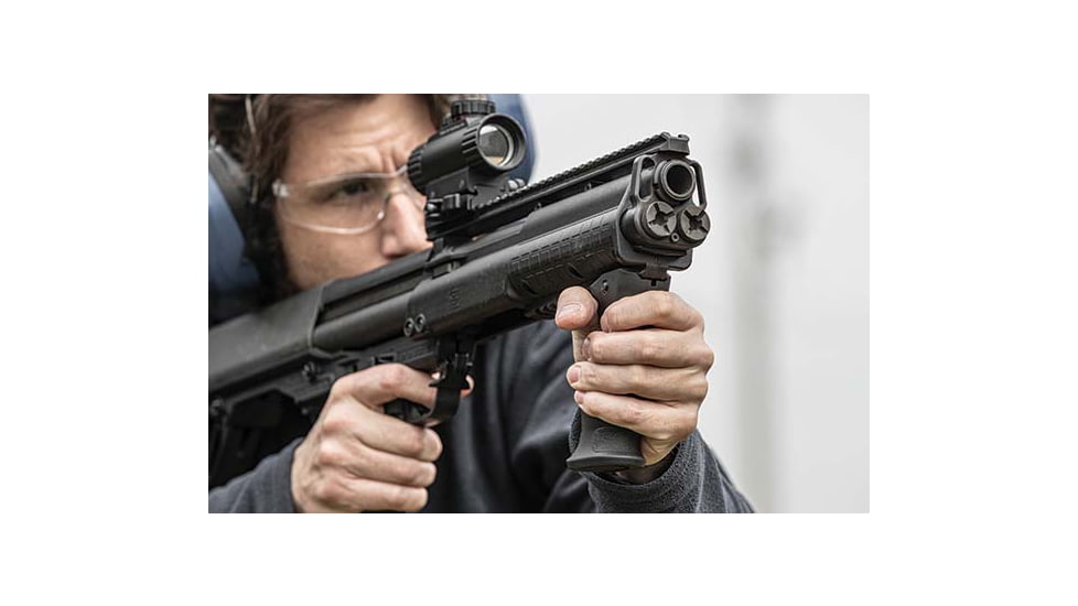 Leapers UTG Ambidextrous Combat Foregrip, Symmetric Contour, Black, RB-FGRP172B