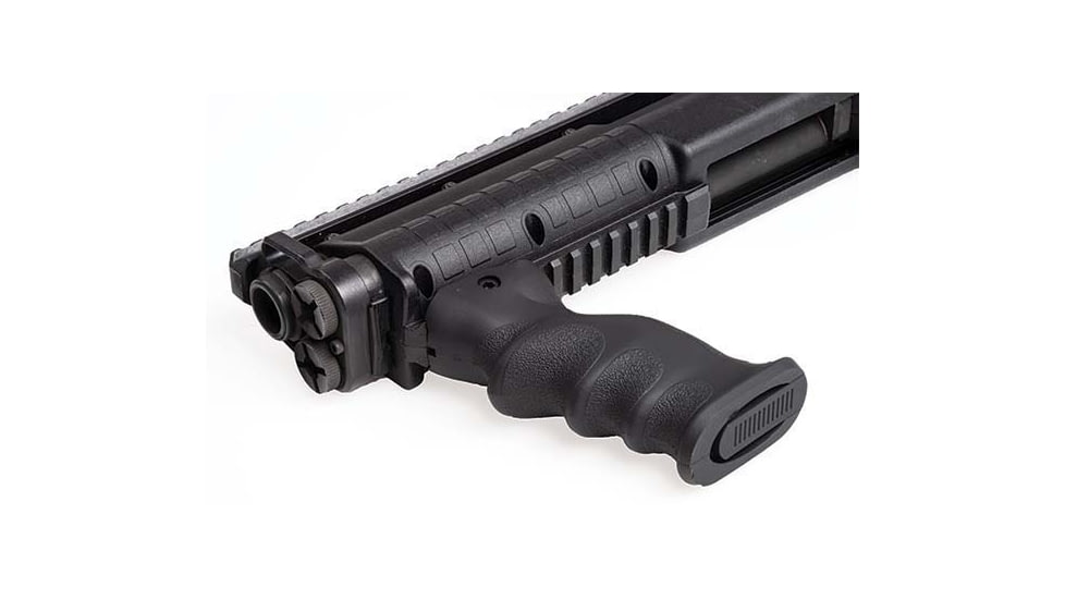 Leapers UTG Ambidextrous Combat Foregrip, Symmetric Contour, Black, RB-FGRP172B
