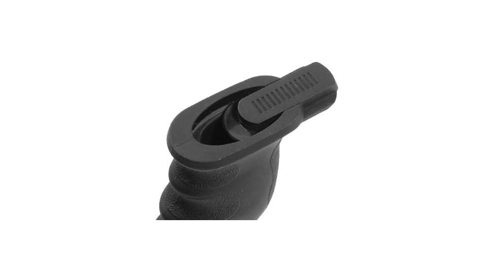 Leapers UTG Ambidextrous Combat Foregrip, Symmetric Contour, Black, RB-FGRP172B