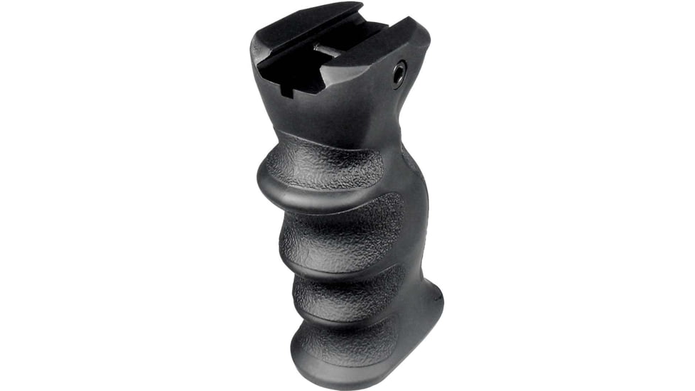 Leapers UTG Ambidextrous Combat Foregrip, Symmetric Contour, Black, RB-FGRP172B